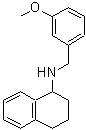 CAS#: 356092-08-5， N-(3-Methoxybenzyl)-1,2,3,4-Tetrahydro-1-Naphthalenamine