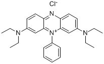CAS#: 3562-38-7， N,N,N',N'-Tetraethyl-10-Phenylphenazin-10-Ium-2,8-Diamine Chloride
