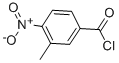 structure of CAS# 35675-46-8, 3-Methyl-4-Nitrobenzoyl Chloride;3-Methyl-4-Nitro-Benzoyl Chloride