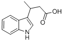 structure of CAS# 3569-20-8, 3-(1H-Indol-3-Yl)-Butyric Acid;3-(1H-Indol-3-Yl)Butyric Acid;1H-Indole-3-Propanoic Acid, .Beta.-Methyl-;Indole-3-Propionic Acid, .Beta.-Methyl-