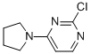 structure of CAS# 35691-20-4, 4-Azetidin-1-Yl-2-Chloropyrimidine;2-Chloro-4-(Pyrrolidin-1-Yl)Pyrimidine 98%;1-(2-Chloropyrimidin-4-Yl)Pyrrolidine;2-Chloro-4-Pyrrolidin-1-Ylpyrimidine