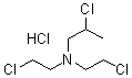 CAS 登录号：3572-69-8， 2-氯-N,N-二(2-氯乙基)-1-丙基胺盐酸盐