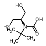 CAS#: 357205-17-5， [(2R)-1-Hydroxy-3-Sulfanyl-2-Propanyl](2-Methyl-2-Propanyl)Carbamic Acid