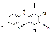 CAS 登录号：35728-00-8， 2,4-二氯-6-[(4-氯苯基)氨基]苯-1,3,5-三甲腈