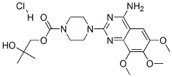CAS#: 35795-17-6， (2-Hydroxy-2-Methylpropyl) 4-(4-Amino-6,7,8-Trimethoxyquinazolin-2-Yl)Piperazine-1-Carboxylate Hydrochloride
