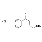CAS#: 35801-82-2， 2-(Ethylamino)-1-Phenylethanone Hydrochloride (1:1)