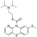 CAS#: 35806-01-0， S-[2-(Di(Propan-2-Yl)Amino)Ethyl] 9-Methylsulfanylpyrido[2,3-b][1,4]Benzothiazine-5-Carbothioate