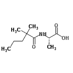 CAS#: 358388-30-4， N-(2,2-Dimethylpentanoyl)-L-Alanine