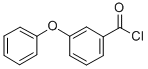 structure of CAS# 3586-15-0, 3-Phenoxybenzoyl Chloride;3-Phenoxybenzoyl Chloride 97%;3-PHENOXYBENZOYL CHLORIDE
