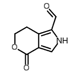 CAS#: 358732-52-2， 4-Oxo-2,4,6,7-Tetrahydropyrano[3,4-c]Pyrrole-1-Carbaldehyde