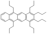 CAS#: 358753-59-0， 1,2,3,4,6,11-Hexapropylnaphthacene