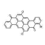 CAS#: 35884-41-4， 1-Bromo-6,14-Dichloro-8,16-Pyranthrenedione