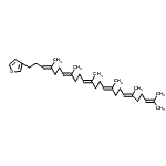 CAS 登录号：35890-97-2， 3-[(3E,7E,11E,15E,19E)-4,8,12,16,20,24-六甲基-3,7,11,15,19,23-二十五六烯-1-基]呋喃