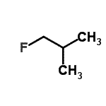 CAS 登录号：359-00-2， 1-氟-2-甲基丙烷