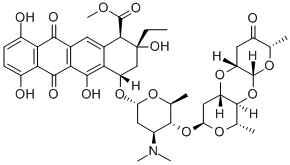 CAS#: 35906-51-5， Cinerubin B Hydrochloride