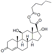 CAS#: 3593-96-2， [2-[(8S,9S,10R,11S,13S,14S,17R)-11,17-Dihydroxy-10,13-Dimethyl-3-Oxo-2,6,7,8,9,11,12,14,15,16-Decahydro-1H-Cyclopenta[a]Phenanthren-17-Yl]-2-Oxoethyl] Hexanoate