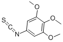 结构式 CAS# 35967-24-9, 3,4,5-三甲氧基苯基异硫氰酸酯
