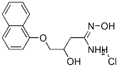 CAS#: 35991-93-6， [N-Hydroxy-C-(2-Hydroxy-3-Naphthalen-1-Yloxypropyl)Carbonimidoyl]Azanium Chloride