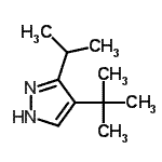 CAS#: 360070-81-1， 5-Isopropyl-4-(2-Methyl-2-Propanyl)-1H-Pyrazole