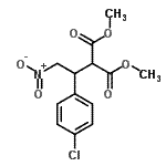 CAS#: 360072-54-4， Dimethyl [1-(4-Chlorophenyl)-2-Nitroethyl]Malonate
