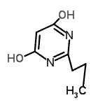 CAS#: 3603-18-7， 6-Hydroxy-2-Propyl-4(1H)-Pyrimidinone