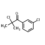 CAS#: 36087-13-5， 2-Chloro-1-(3-Chlorophenyl)-2-Methyl-1-Propanone