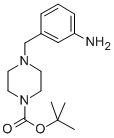 结构式 CAS# 361345-40-6, 4-(3-氨基苄基)哌嗪-1-羧酸叔丁酯