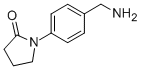 structure of CAS# 36151-42-5, 1-[4-(Aminomethyl)Phenyl]Pyrrolidin-2-One;1-[4-(Aminomethyl)Phenyl]Pyrrolidin-2-One(SALTDATA: Hcl)