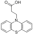 结构式 CAS# 362-03-8, 10-吩噻嗪丙酸