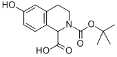 structure of CAS# 362492-00-0, 2-Boc-6-Hydroxy-1,2,3,4-Tetrahydro-Isoquinoline-1-Carboxylic Acid;1,2(1H)-Isoquinolinedicarboxylic Acid, 3,4-Dihydro-6-Hydroxy-, 2-(1,1-Dimethylethyl) Ester;2-[(Tert-Butoxy)Carbonyl]-6-Hydroxy-1,2,3,4-Tetrahydroisoquinoline-1-Carboxylic Acid;6-HYDROXY-3,4-DIHYDRO-1H-ISOQUINOLINE-1,2-DICARBOXYLIC ACID 2-TERT-BUTYL ESTER