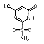 CAS#: 362521-49-1， 4-Methyl-6-Oxo-1,6-Dihydro-2-Pyrimidinesulfonamide
