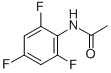 structure of CAS# 363-40-6, 2',4',6'-Trifluoroacetanilide;2',4',6'-TRIFLUOROACETANILIDE;2,4,6-TRIFLUOROACETANILIDE