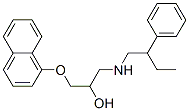 CAS#: 36391-22-7， 1-Naphthalen-1-Yloxy-3-(2-Phenylbutylamino)Propan-2-Ol