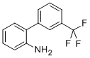 结构式 CAS# 365-06-0, 3'-三氟甲基联苯-2-胺