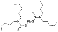CAS#: 36501-84-5， Lead Diamyldithiocarbamate