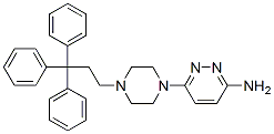 CAS#: 36524-71-7， 6-[4-[3,3,3-Tri(Phenyl)Propyl]Piperazin-1-Yl]Pyridazin-3-Amine