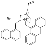structure of CAS# 365567-24-4, N-(9-Anthracenemethyl)Cinchonium bromide