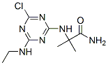 CAS 登录号：36576-42-8， 2-[(4-氯-6-乙基氨基-1,3,5-三嗪-2-基)氨基]-2-甲基丙酰胺