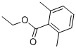 structure of CAS# 36596-67-5, Ethyl 2,6-Dimethylbenzoate;2,6-Dimethylbenzoic Acid Ethyl Ester;ETHYL 2,6-DIMETHYLBENZOATE
