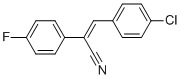 CAS#: 366-21-2， (2Z)-3-(4-Chlorophenyl)-2-(4-fluorophenyl)acrylonitrile