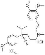 CAS#: 36622-28-3， S(-)-Verapamil