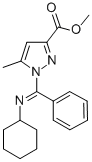 CAS#: 36638-95-6， Methyl 1-(N-Cyclohexyl-C-Phenylcarbonimidoyl)-5-Methylpyrazole-3-Carboxylate
