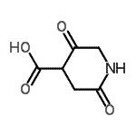 CAS#: 366787-79-3， 2,5-Dioxo-4-Piperidinecarboxylic Acid