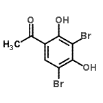 CAS#: 36772-98-2， 1-(3,5-Dibromo-2,4-Dihydroxyphenyl)Ethanone