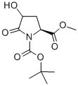 CAS#: 367966-41-4， (2S,4R)-4-Hydroxy-5-Oxo-1,2-Pyrrolidinedicarboxylic Acid 1-(1,1-Dimethylethyl) 2-Methyl Ester