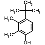 CAS#: 36812-13-2， 2,3-Dimethyl-4-(2-Methyl-2-Propanyl)Phenol