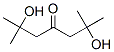 structure of CAS# 3682-91-5, 2,6-Dihydroxy-2,6-Dimethylheptan-4-One;2,6-Dihydroxy-2,6-Dimethyl-Heptan-4-One;Triacetone Alcohol;4-Heptanone, 2,6-Dihydroxy-2,6-Dimethyl-
