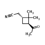 CAS#: 368423-20-5， [(1R,3S)-3-Acetyl-2,2-Dimethylcyclobutyl]Acetonitrile