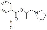 CAS 登录号：36846-57-8， 1-吡咯烷-1-基丙-2-基苯甲酸酯盐酸盐