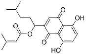 CAS#: 36883-11-1， [1-(5,8-Dihydroxy-1,4-Dioxonaphthalen-2-Yl)-4-Hydroxy-4-Methylpentyl] 3-Methylbut-2-Enoate
